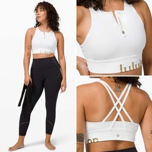 Lululemon Special Edition Energy Bra *High Neck Long Line Zip